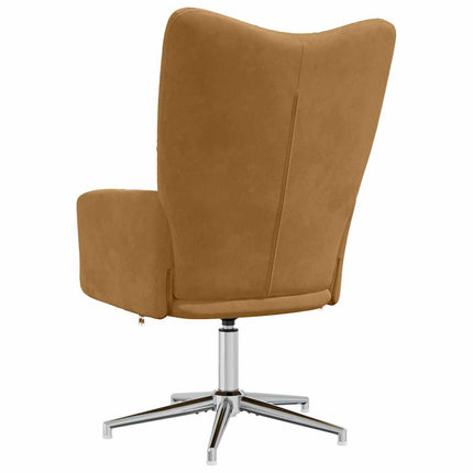 Vilstol brun sammet