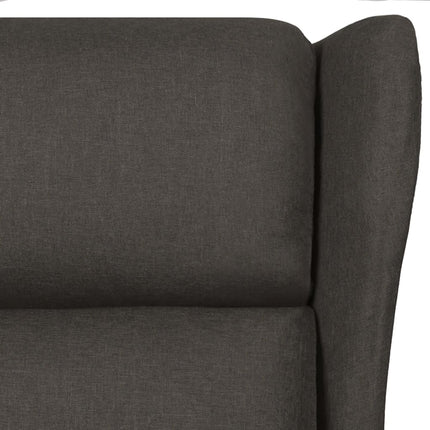 Reclinerfåtölj taupe tyg