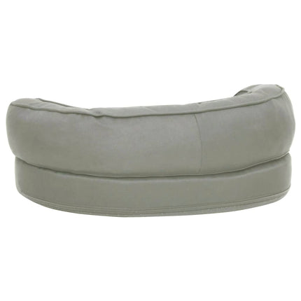 Ergonomisk hundmadrass 60x42 cm linnelook grå