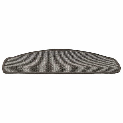Trappmattor 15 st 65x21x4 cm grå halvrunda stora