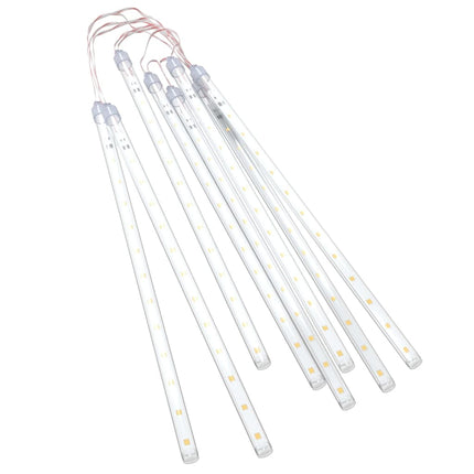 Meteorregn 8 st 30 cm 192 lysdioder varmvit inne/ute