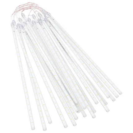 Meteorregn 20 st 50 cm 720 LED varmvit inne/ute