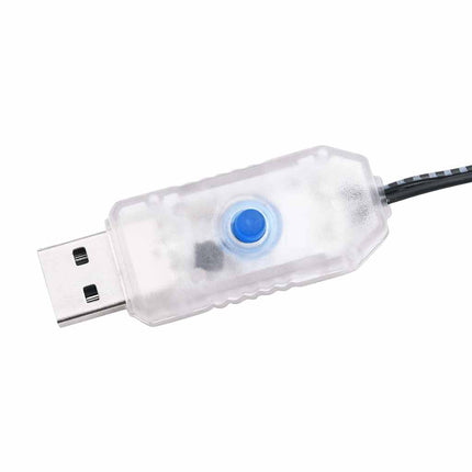 Ljuskon för julgran 360 LED inne/ute 143x250 cm