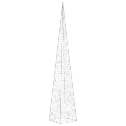 Ljuskon LED akryl blå 60 cm