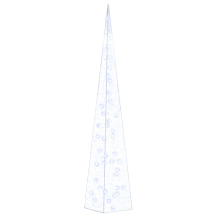 Ljuskon LED akryl blå 90 cm
