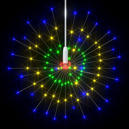 Utomhusbelysning fyrverkerier flerfärgad 20cm 140 LED