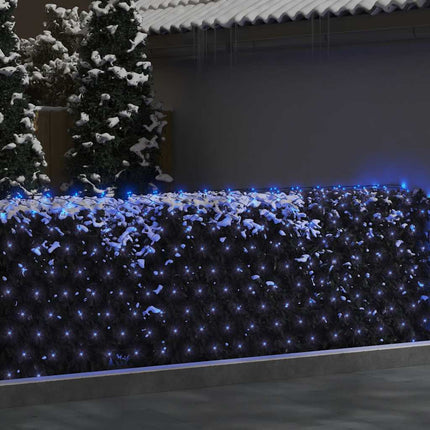 Ljusnät blå 3x3 m 306 LED inne/ute