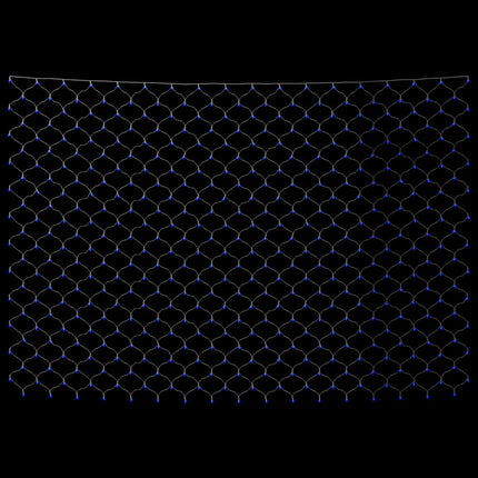 Ljusnät blå 3x3 m 306 LED inne/ute