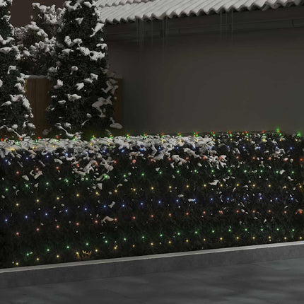 Ljusnät flerfärgad 4x4 m 544 LED inne/ute