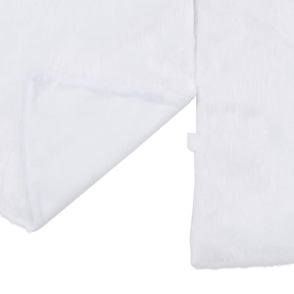 Julgranskjol vit 90 cm fuskpäls