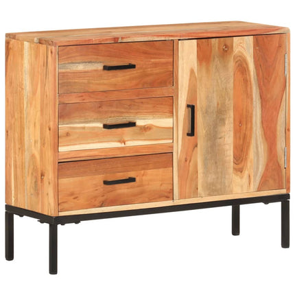 Skänk 88x30x73 cm massivt akaciaträ