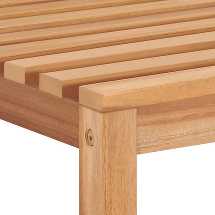 Trädgårdsstolar 4 st med dynor massiv teak