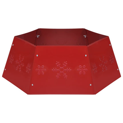 Julgranskrage röd Ø68x25 cm