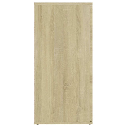 Skänk sonoma-ek 160x36x75 cm konstruerat trä