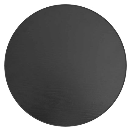 Tebord svart Ø35 cm MDF