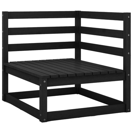 Loungegrupp med dynor 8 delar massiv furu