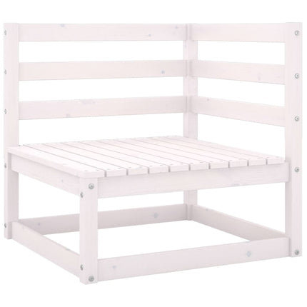 Loungegrupp med dynor 6 delar massiv furu