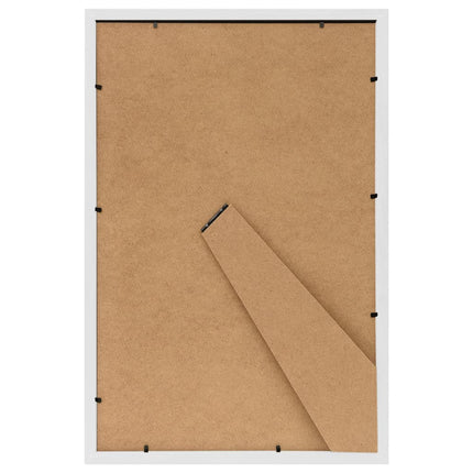 Fotoramar 3 st för bord vit 21x29,7cm MDF