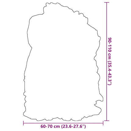 Isländsk Fårfäll 70X110 Cm