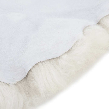 Fårskinn gräddvit (60-70)x(90-100) cm