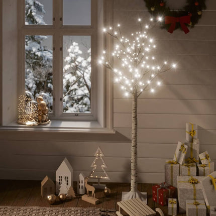 Plastgran 156 LED 1,5 m pil kallvitt ljus inomhus/utomhus