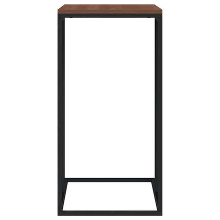 Sidobord svart 40x30x59 cm konstruerat trä