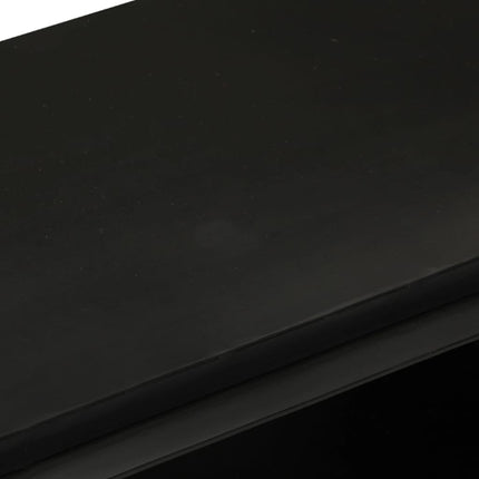 TV-bänk 110x30x45 cm grovt mangoträ