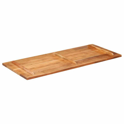 Bordsskiva 140x60x(2,5-2,7) cm massivt akaciaträ