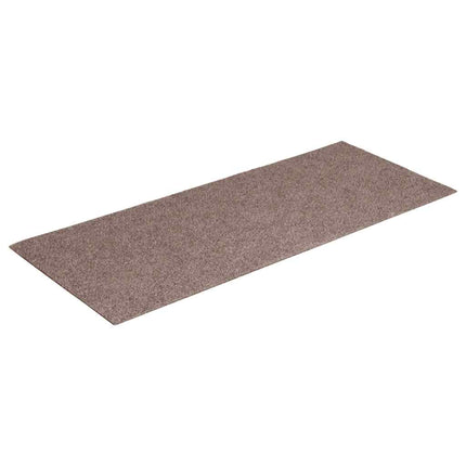Trappmattor självhäftande 15 st 60x25 cm ljusbruna rektangulära