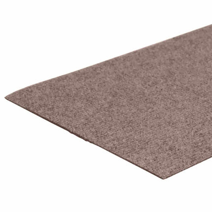 Trappmattor självhäftande 15 st 60x25 cm ljusbruna rektangulära