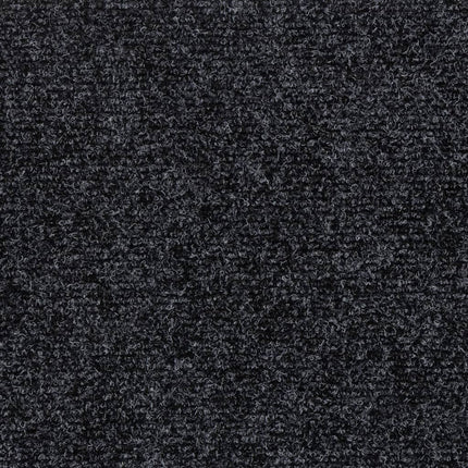 Trappmattor självhäftande 15 st 60x25 cm mörkgrå rektangulära