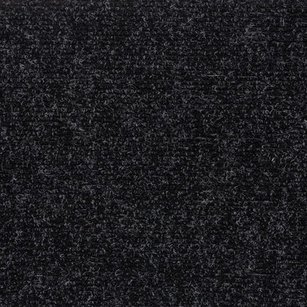 Trappmattor självhäftande 15 st 60x25 cm svarta rektangulära