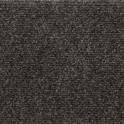 Trappmattor självhäftande 15 st 60x25 cm antracit rektangulära