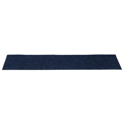 Trappmattor självhäftande 15 st 76x20 cm marinblå rektangulära
