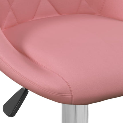 Barstol rosa sammet