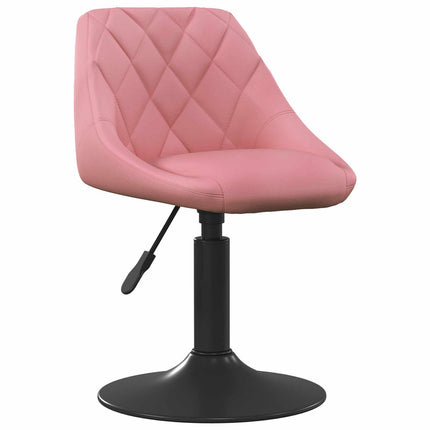 Barpall Geometriskt Rosa 46 x 44 x (62.5-77.5) cm Konstläder