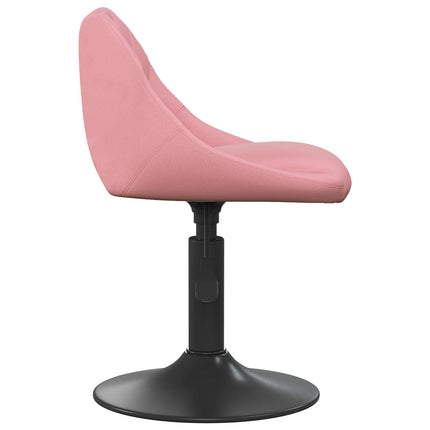 Barpall Geometriskt Rosa 46 x 44 x (62.5-77.5) cm Konstläder