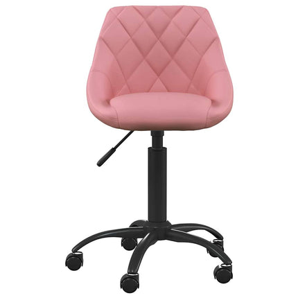Matstol rosa sammet