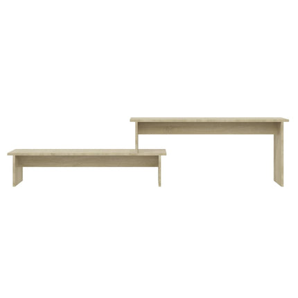 Tv-bänk sonoma-ek 180x30x43 cm konstruerat trä