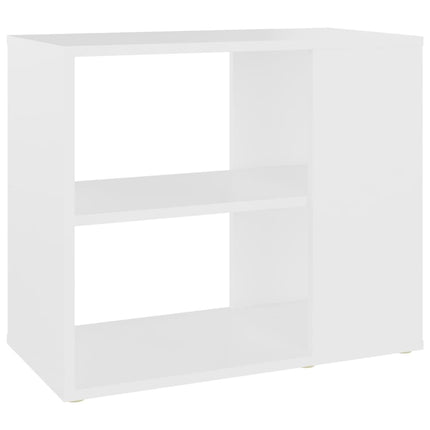 Sidoskåp vit 60x30x50 cm konstruerat trä
