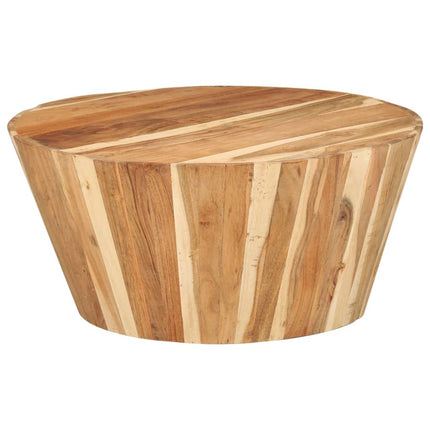 Soffbord Ø65x31 cm massivt akaciaträ