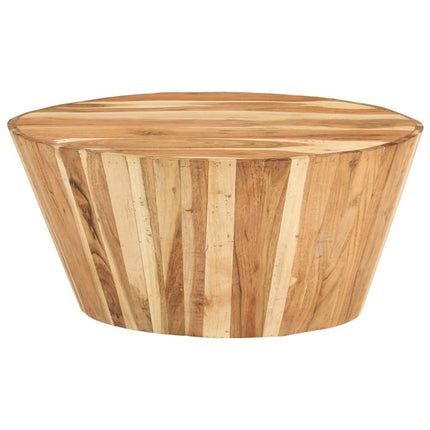 Soffbord Ø65x31 cm massivt akaciaträ