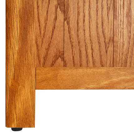 Bokhylla 5 hyllor 70x22x140 cm massiv ek