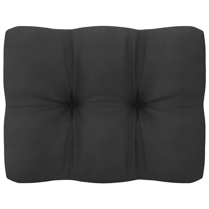 Hörnsektion till pallsoffa 2 st med dynor massiv furu