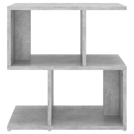 Sidoskåp betonggrå 50x30x51,5 cm konstruerat trä