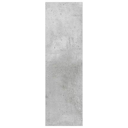Väggmonterat skoställ 2 st betonggrå 60x18x60cm konstruerat trä