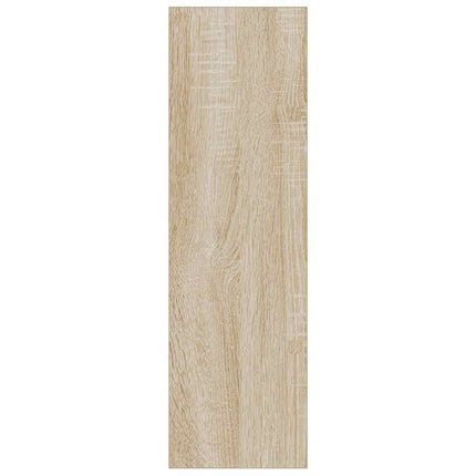Väggmonterat skoställ 2 st sonoma-ek 80x18x60cm konstruerat trä
