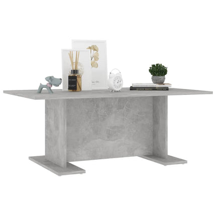 Soffbord betonggrå 103,5x60x40 cm konstruerat trä