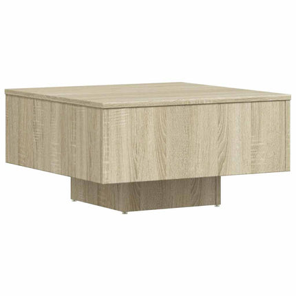 Soffbord sonoma-ek 60x60x31,5 cm konstruerat trä