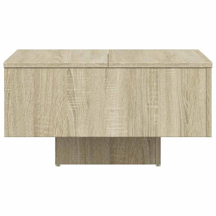 Soffbord sonoma-ek 60x60x31,5 cm konstruerat trä